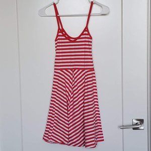 pink and white dress